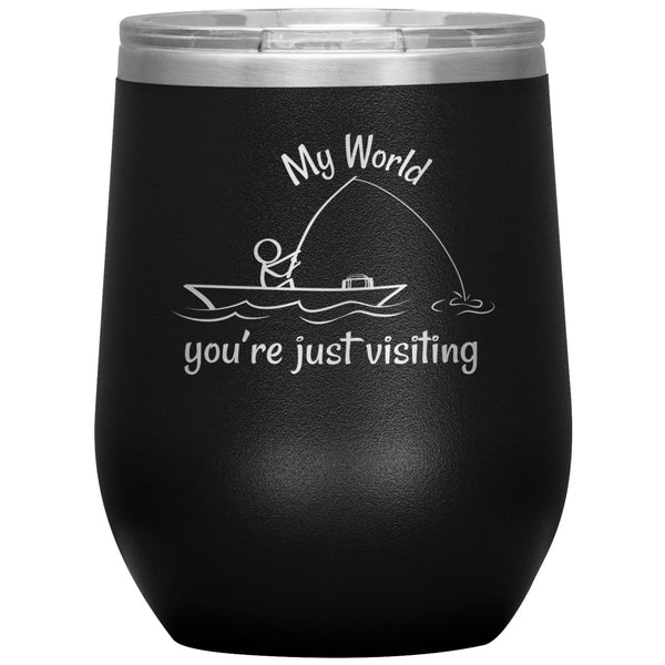 My World, 12 oz Wine Tumbler