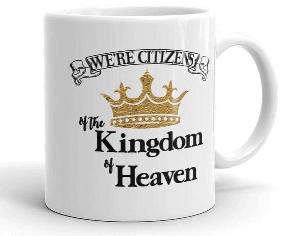 We're Citizens, White Glossy Mug