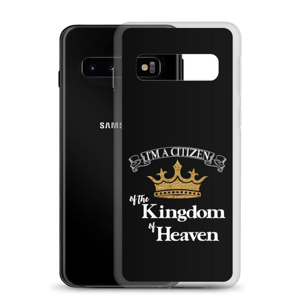 I'm a Citizen, Samsung Black Case, Galaxy S10, S10e, S10+, S20, S20+, S20 Ultra, S21, S21+, S21 Ultra_White-Design