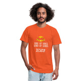 King of Kings, Unisex Jersey T-Shirt - orange