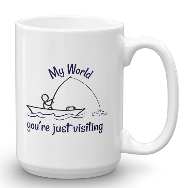 My World, White Glossy Mug