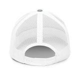 Mender of Brokenness - Embroidered Unisex Adjustable Snapback Trucker Hat - White Text