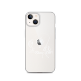 She's a Show Off, iPhone Case, X/XS, XR thru 13 & 14 Series_White-Design