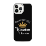 I'm a Citizen, iPhone Black Case - iPhone SE thru iPhone 14 Pro Max-White-Design