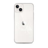 She's a Show Off, iPhone Case, X/XS, XR thru 13 & 14 Series_White-Design