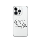 She's a Show Off, iPhone Case, X/XS, XR thru 13 & 14 Series_Black-Design