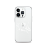 She's a Show Off, iPhone Case, X/XS, XR thru 13 & 14 Series_White-Design