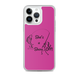 She's a Show Off, iPhone Pink Case_13 & 14 Series
