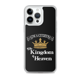 I'm a Citizen, iPhone Black Case - iPhone SE thru iPhone 14 Pro Max-White-Design