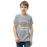 We're Citizens, Unisex Youth Staple Tee-White Text