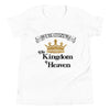 We're Citizens, Unisex Youth Staple Tee-Black Text