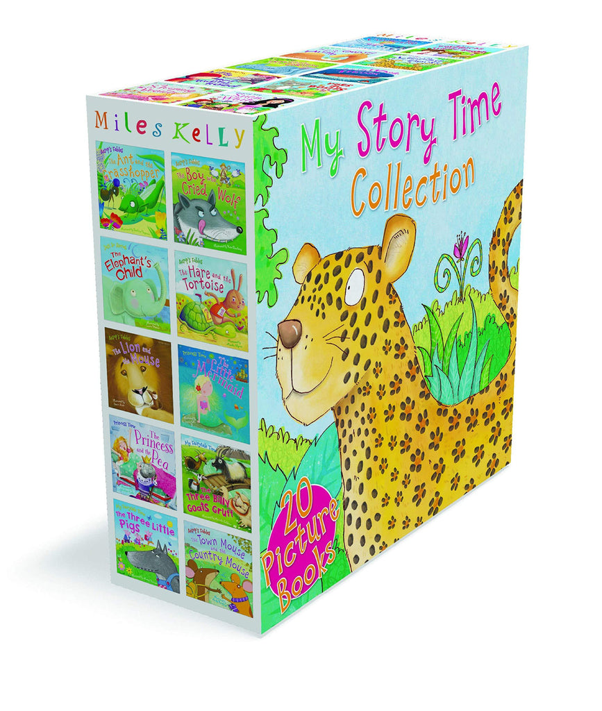 My Storytime Collection Box Set-This Charming Collection of Fairy Tales, Fables and Animal Stories contains 20 Palm-Sized Picture Books Paperback – January 1, 2017