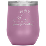 My World, 12 oz Wine Tumbler