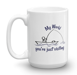 My World, White Glossy Mug
