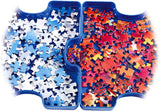 Sort and Go Jigsaw Puzzle Accessory - Sturdy and Easy to Use Plastic Puzzle Shaped Sorting Trays for Puzzles Up to 1000 Pieces