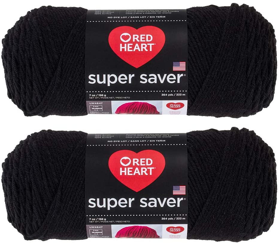 RED HEART Super Saver Yarn, 7 Ounce MultiPacks, Various Colors – L & D  Novelties
