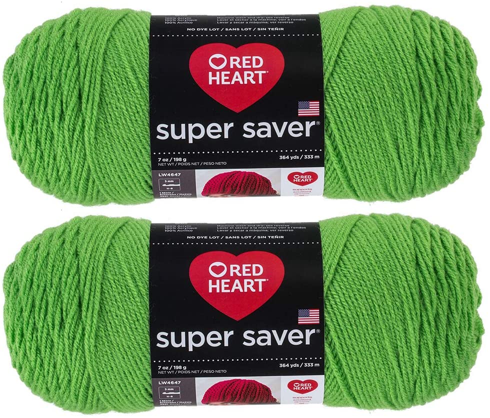 Multipack of 4 - Red Heart Super Saver Jumbo Yarn-Black