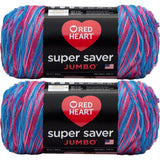 RED HEART Super Saver Yarn, 10 Ounce MultiPacks, Various Colors