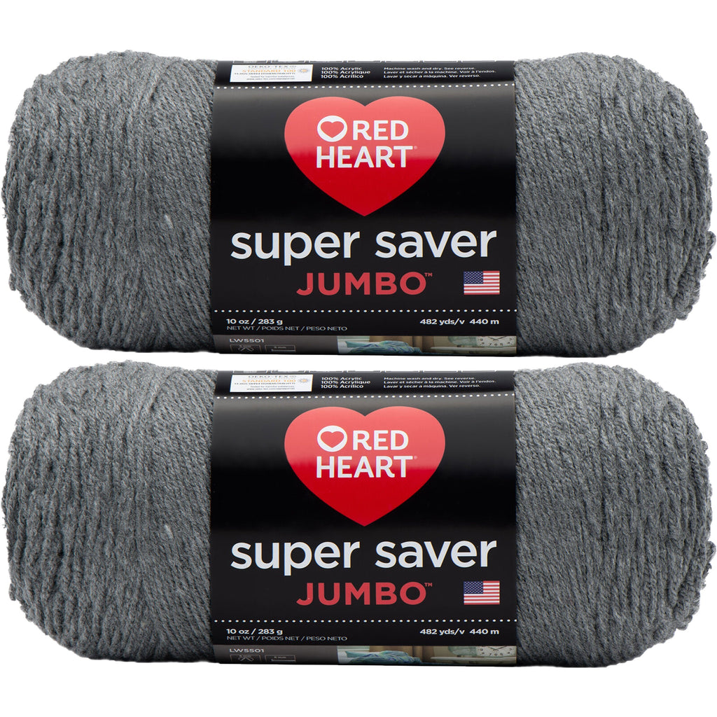 RED HEART Super Saver Yarn, 10 Ounce MultiPacks, Various Colors – L & D  Novelties