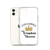 I'm a Citizen, iPhone White Case - iPhone 7/8, 7Plus/8Plus thru iPhone 12 Pro Max, Black-Design