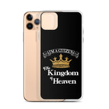 I'm a Citizen, iPhone Black Case - iPhone 7/8, 7Plus/8Plus thru iPhone 12 Pro Max-White-Design