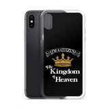 I'm a Citizen, iPhone Black Case - iPhone 7/8, 7Plus/8Plus thru iPhone 12 Pro Max-White-Design