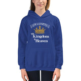 I'm a Citizen, Unisex Youth Hooded Sweatshirt-White Text