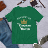 I'm a Citizen, Unisex Adult Short-Sleeve T-Shirt-White Text
