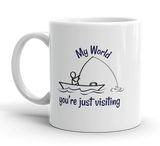 My World, White Glossy Mug