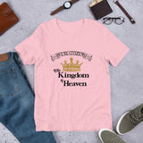 We're Citizens, Unisex Adult Short-Sleeve T-Shirt-Black Text