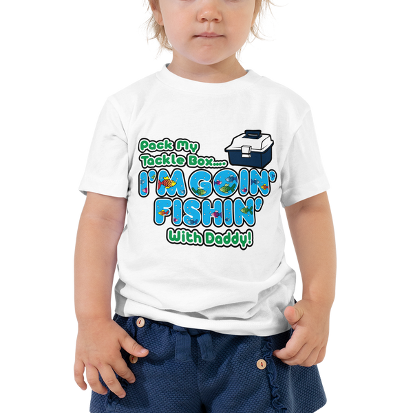 Pack My Tackle Box, 5T Toddler Short Sleeve Tee (Boy)