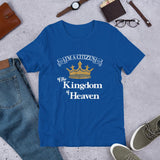 I'm a Citizen, Unisex Adult Short-Sleeve T-Shirt-White Text