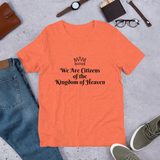 We Are Citizens, Unisex Adult Short-Sleeve T-Shirt-Black Text