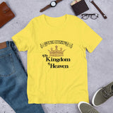 We're Citizens, Unisex Adult Short-Sleeve T-Shirt-Black Text