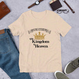We're Citizens, Unisex Adult Short-Sleeve T-Shirt-Black Text