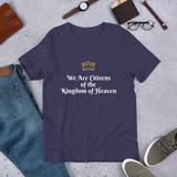 We Are Citizens, Unisex Adult Short-Sleeve T-Shirt-White Text