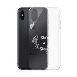 She's a Show Off, iPhone Case, X/XS, XS Max, XR_White-Design