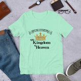 We're Citizens, Unisex Adult Short-Sleeve T-Shirt-Black Text