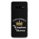 I'm a Citizen, Samsung Black Case, Galaxy S10, S10e, S10+, S20, S20+, S20 Ultra, S21, S21+, S21 Ultra_White-Design