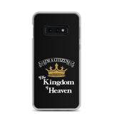 I'm a Citizen, Samsung Black Case, Galaxy S10, S10e, S10+, S20, S20+, S20 Ultra, S21, S21+, S21 Ultra_White-Design