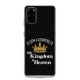 I'm a Citizen, Samsung Black Case, Galaxy S10, S10e, S10+, S20, S20+, S20 Ultra, S21, S21+, S21 Ultra_White-Design