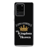 I'm a Citizen, Samsung Black Case, Galaxy S10, S10e, S10+, S20, S20+, S20 Ultra, S21, S21+, S21 Ultra_White-Design
