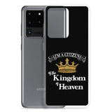 I'm a Citizen, Samsung Black Case, Galaxy S10, S10e, S10+, S20, S20+, S20 Ultra, S21, S21+, S21 Ultra_White-Design