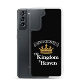 I'm a Citizen, Samsung Black Case, Galaxy S10, S10e, S10+, S20, S20+, S20 Ultra, S21, S21+, S21 Ultra_White-Design