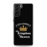 I'm a Citizen, Samsung Black Case, Galaxy S10, S10e, S10+, S20, S20+, S20 Ultra, S21, S21+, S21 Ultra_White-Design