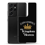 I'm a Citizen, Samsung Black Case, Galaxy S10, S10e, S10+, S20, S20+, S20 Ultra, S21, S21+, S21 Ultra_White-Design