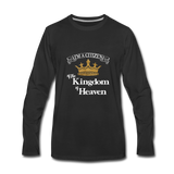 Men's Premium Long Sleeve T-Shirt - black