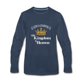 Men's Premium Long Sleeve T-Shirt - navy