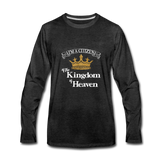 Men's Premium Long Sleeve T-Shirt - charcoal gray