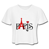 Women's Cropped T-Shirt - white